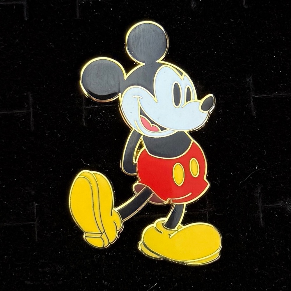 vintage Disney Mickey Mouse Enamel Pin